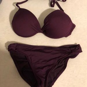Dark Purple Bikini